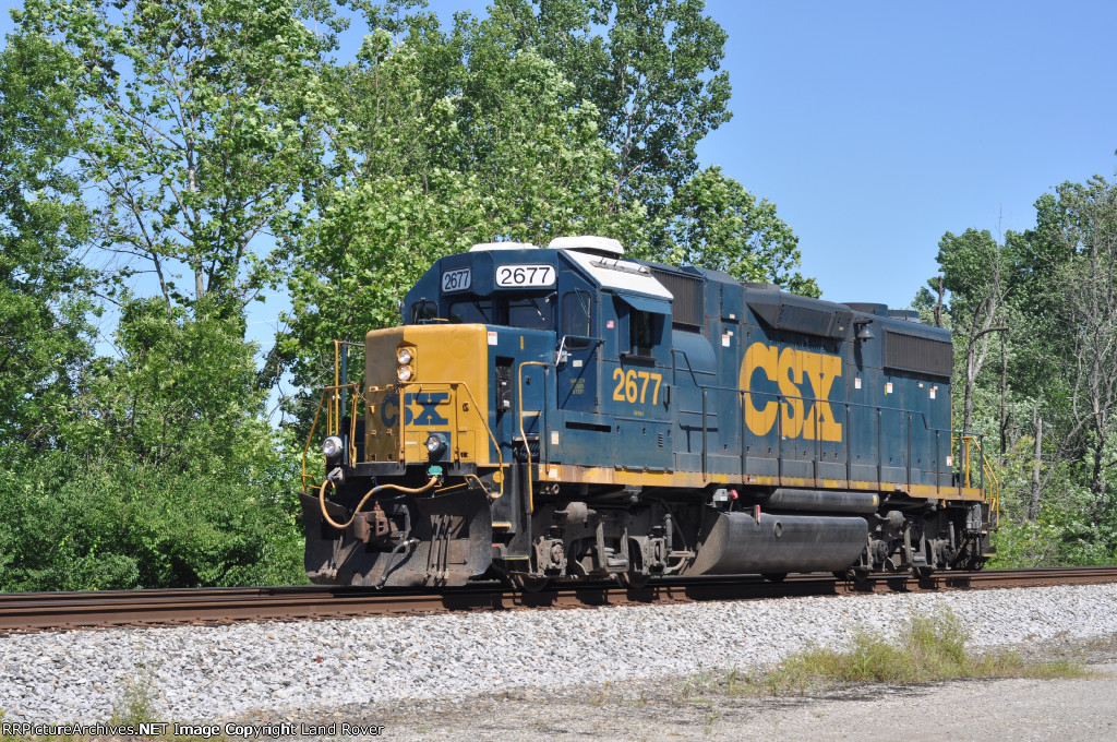 CSXT 2677 North